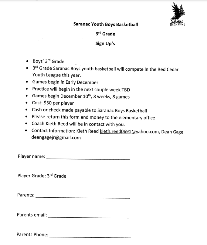 3rd Grade Basketball